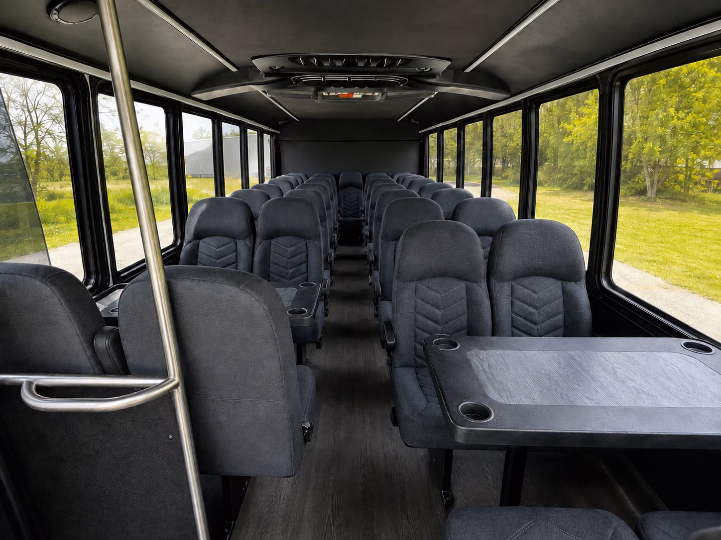 linden book charter bus rentals for corporate travel in linden
