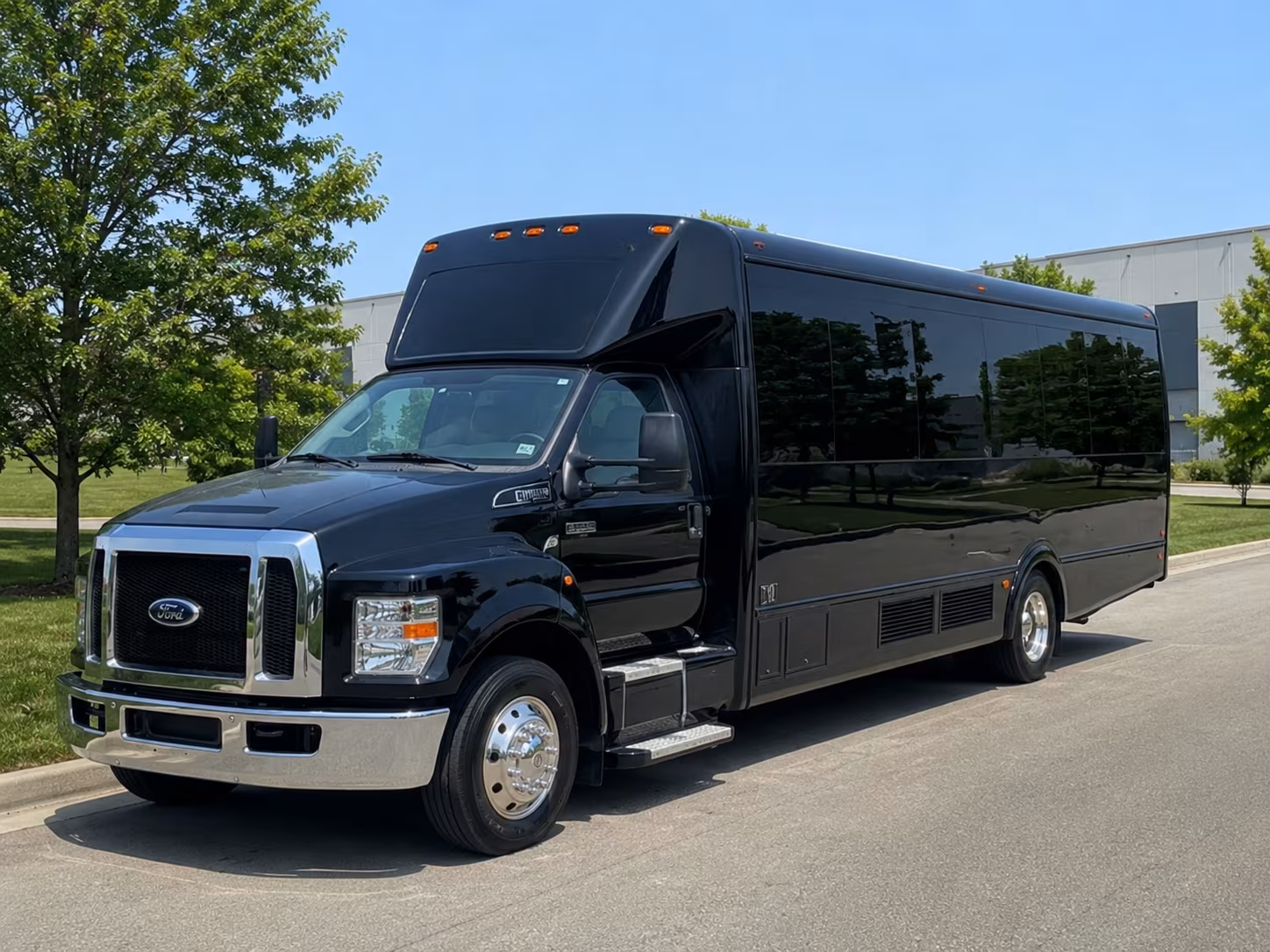 linden start prom night early with linden party bus rentals