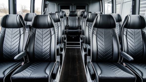 15 passenger minibus inside new brunswick