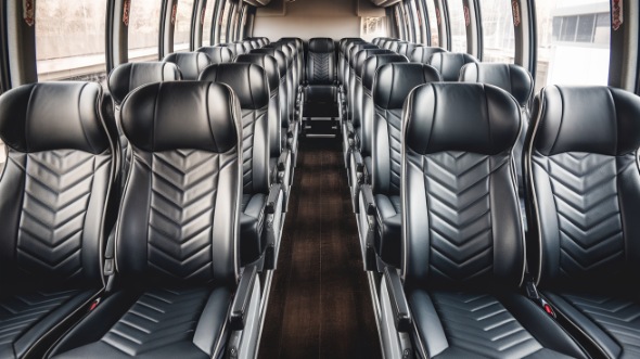 54 passenger charter bus rental edison