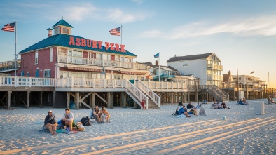 asbury park beach and boardwalk