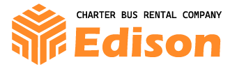 edison charter bus company logo