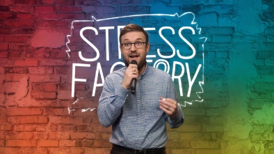 stress factory comedy club